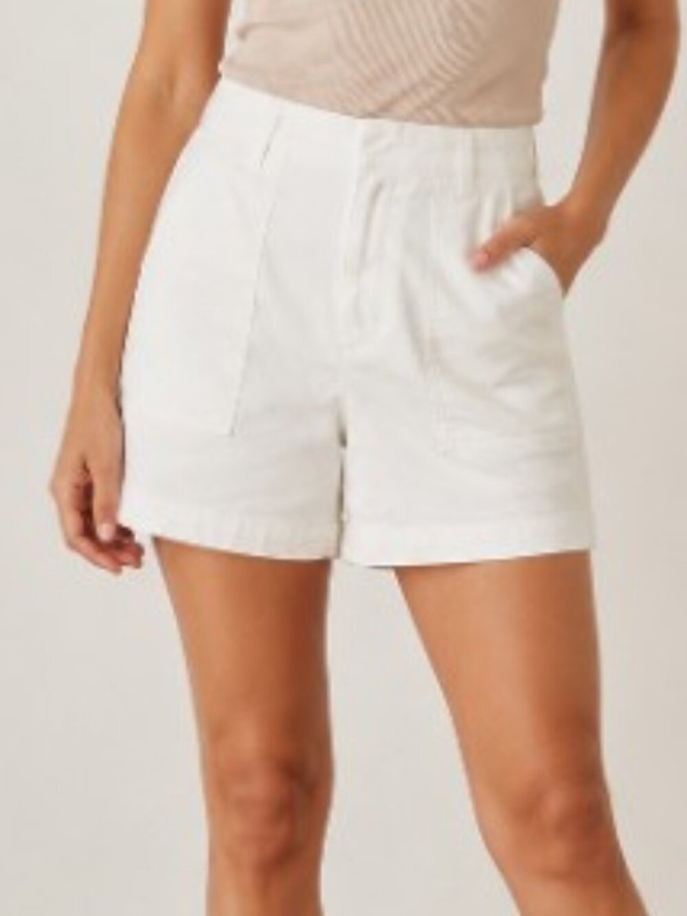 Banana Republic Authentic Chino Creamy White Shorts - Size 2